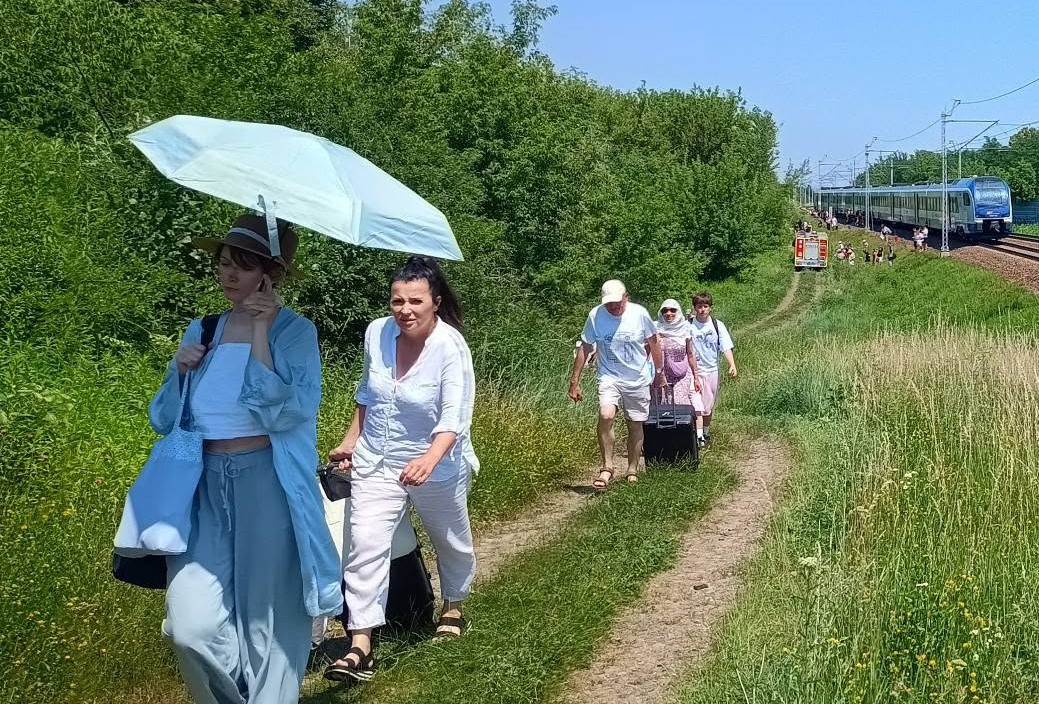 Upał paraliżuje kolej. Pociągi na Mazowszu utknęły na trasie